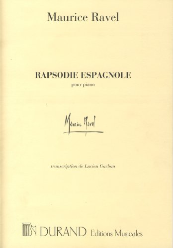 Rapsodie Espagnole  Piano. Ravel